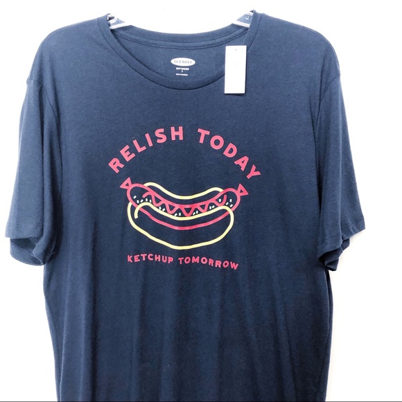 Old Navy Relish Today Ketchup Tomorrow Tee - Picture 3 of 5